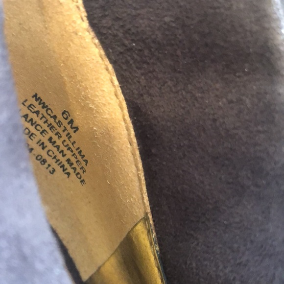 Nine West ❤️ dark brown heels CASTILLIMA size 6 - Picture 4 of 5